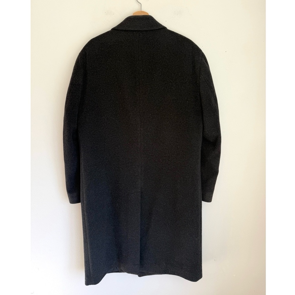 Ralph Lauren Kensington Boyfriend Wool Coat in Charcoal Grey - Picture 4 of 7